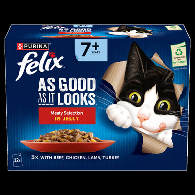 Felix AGAIL Meaty Selection in Jelly (12x85g)